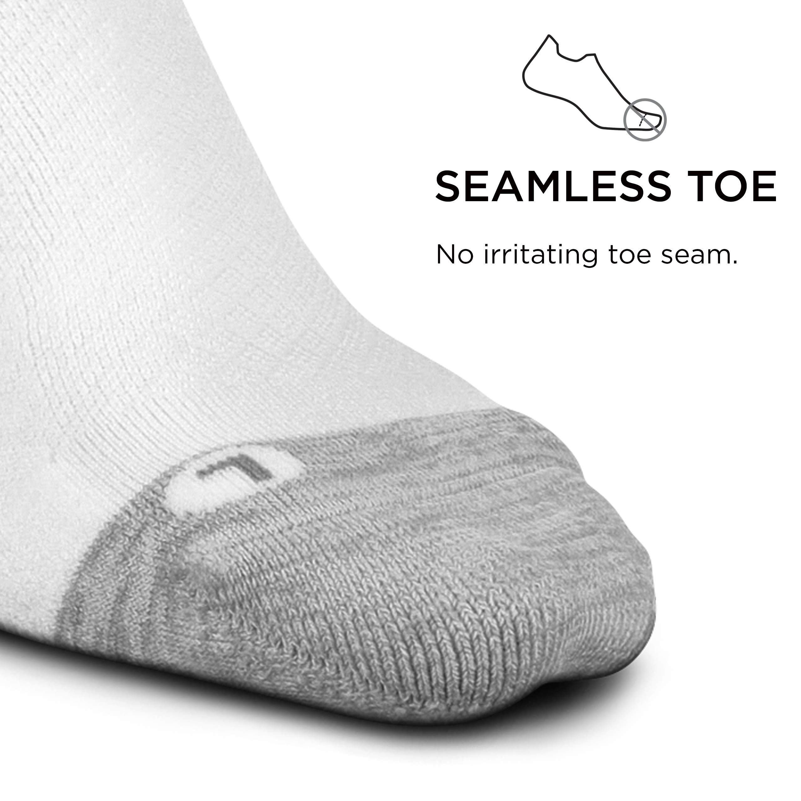 Foto 6 pulgar | Cojín Ligero Sock Feetures Para Aliviar La Fascitis Plantar, Color Blanco, Talla L - Venta Internacional.
