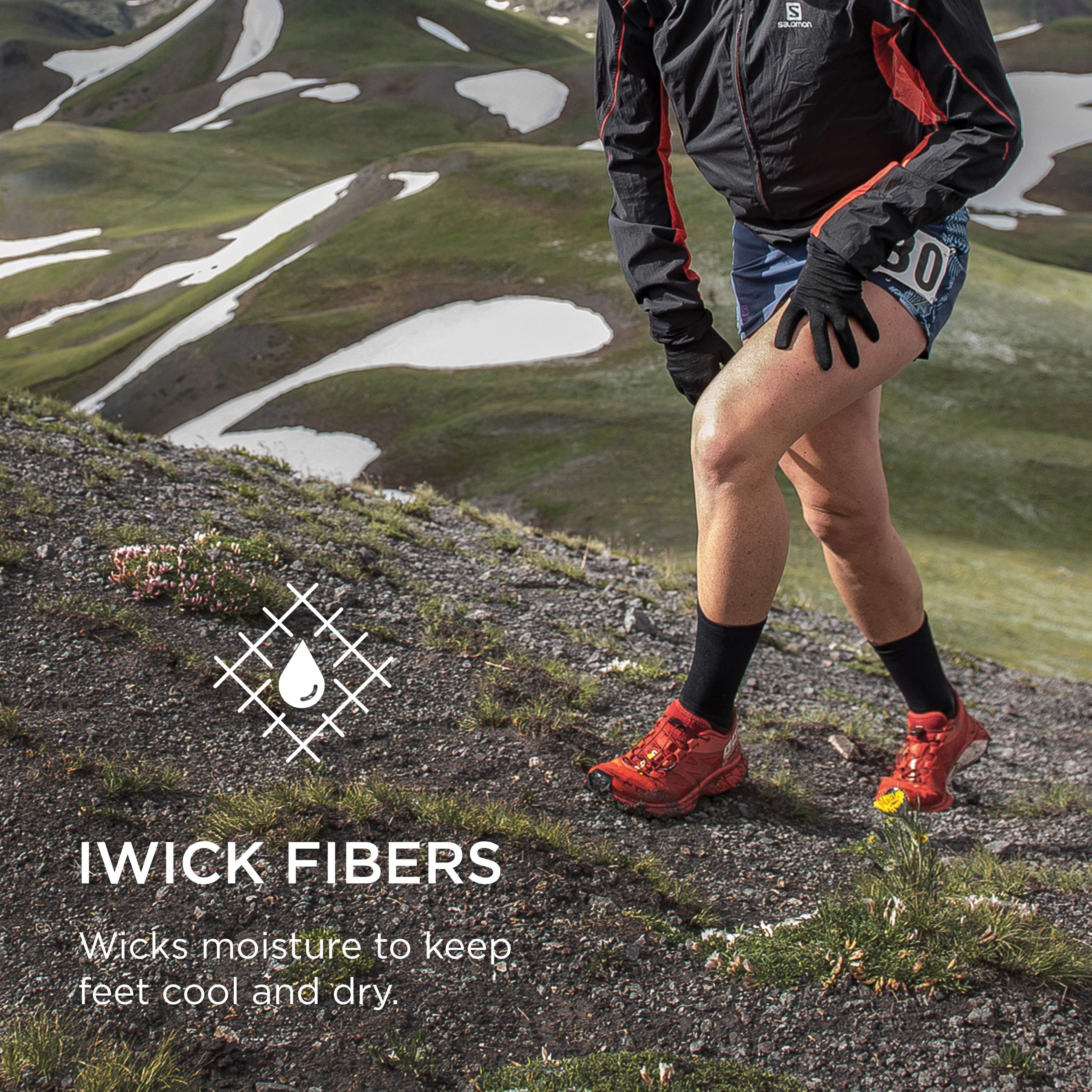 Foto 6 | Cojín Ligero Sock Feetures Para Aliviar La Fascitis Plantar, Color Blanco, Talla L - Venta Internacional.