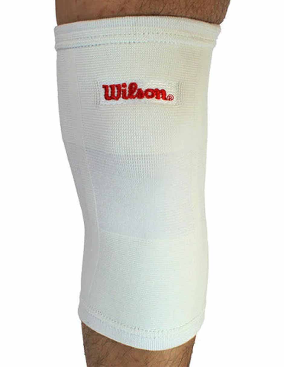 Foto 2 pulgar | Rodillera Wilson Blanco Aw705