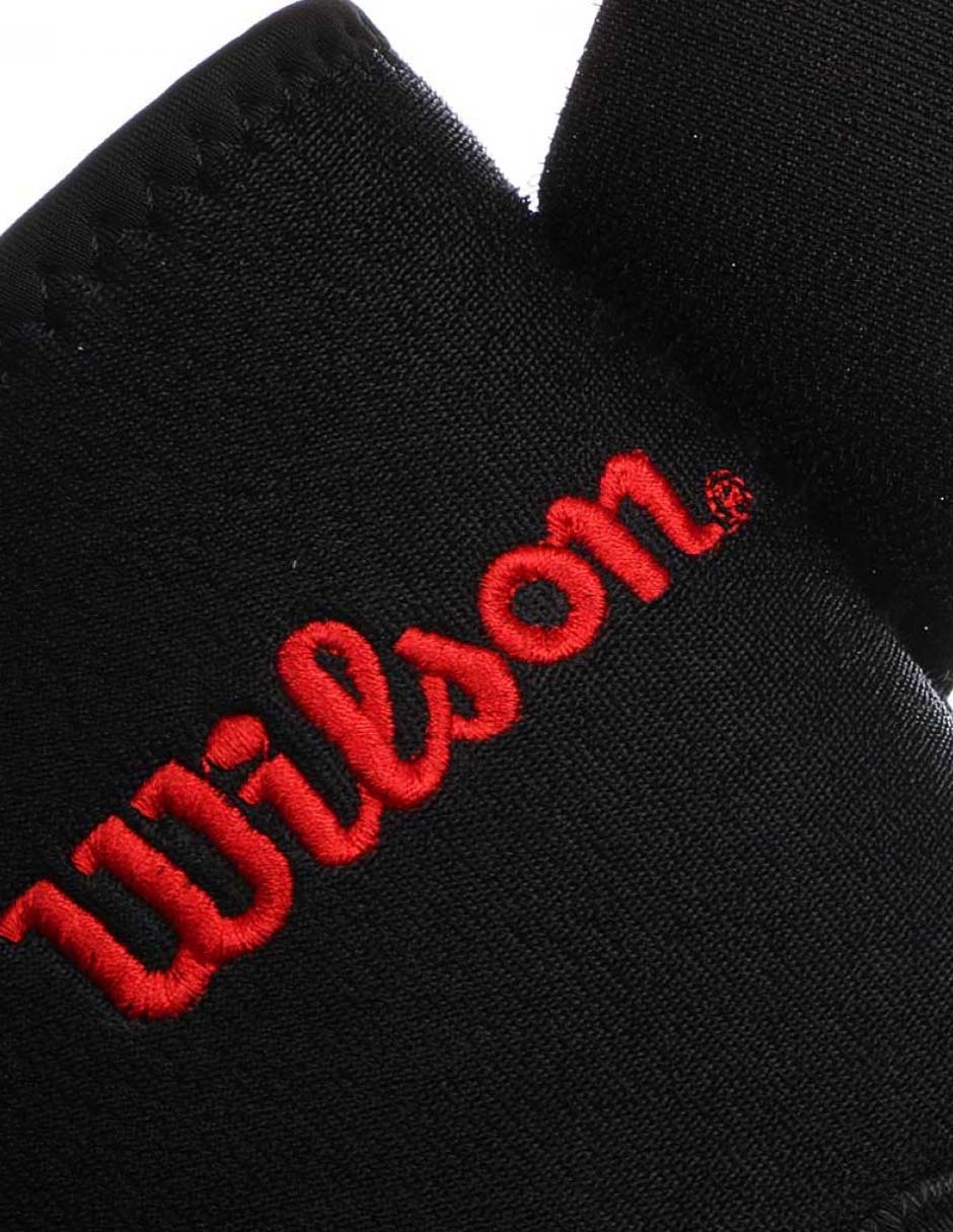 Foto 2 pulgar | Rodillera Abierta Wilson Negro Aw101