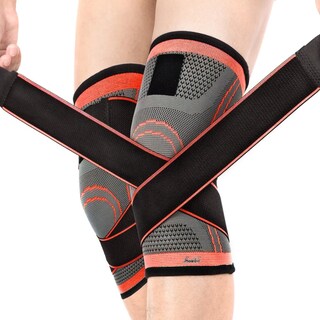 Foto 4 | Rodilleras Elásticas 3d Sport Presurizacion 2pz L Lab.g Gris