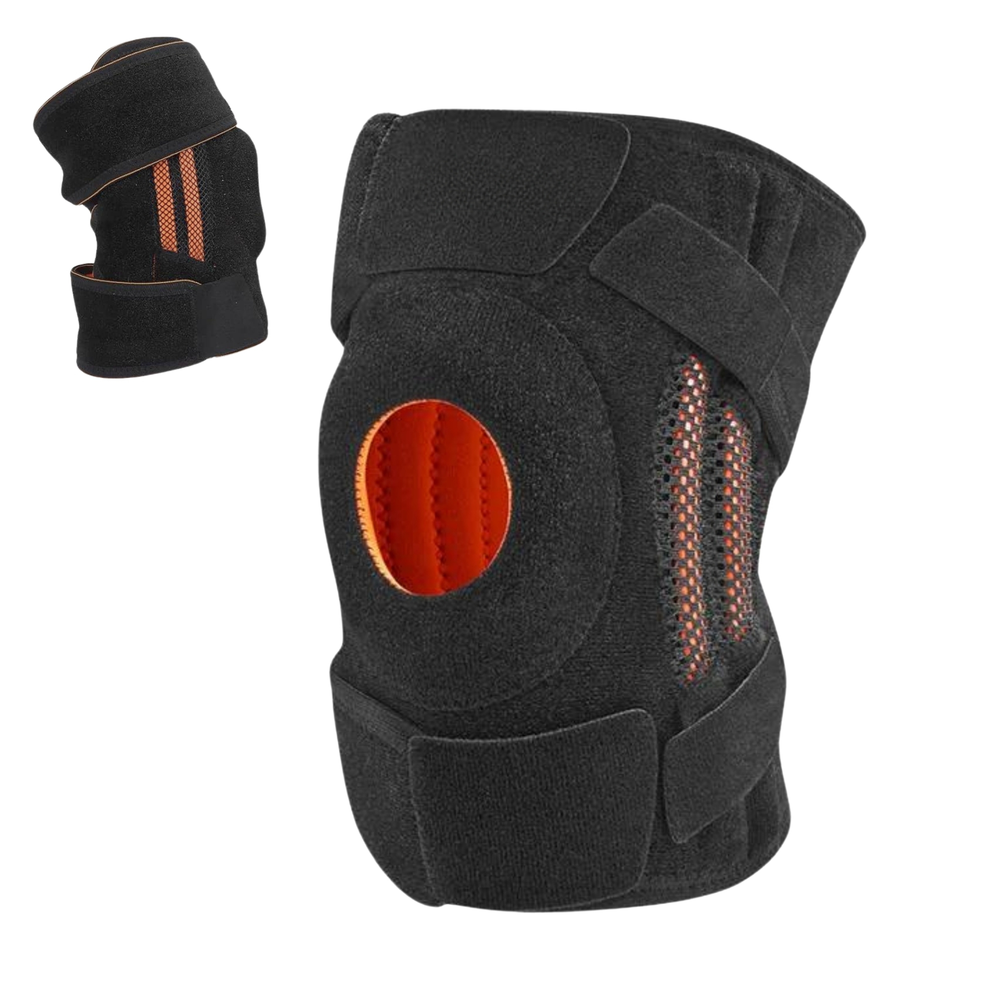 Foto 2 pulgar | Rodillera Deportiva Universal Resortes De Goma Para Una Estabilidad Superior De La Rodilla (negro)