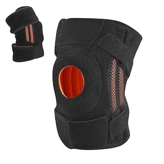 Foto 1 | Rodillera Deportiva Universal Resortes De Goma Para Una Estabilidad Superior De La Rodilla (negro)