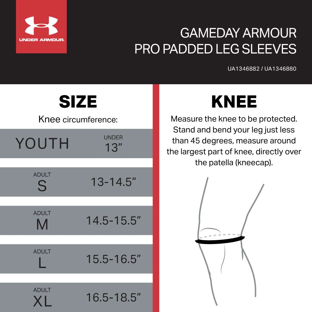 Foto 6 pulgar | Rodilleras Under Armour Armour 3 Negras Talla M - Venta Internacional.