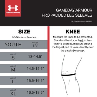 Foto 5 | Rodilleras Under Armour Armour 3 Negras Talla M - Venta Internacional.