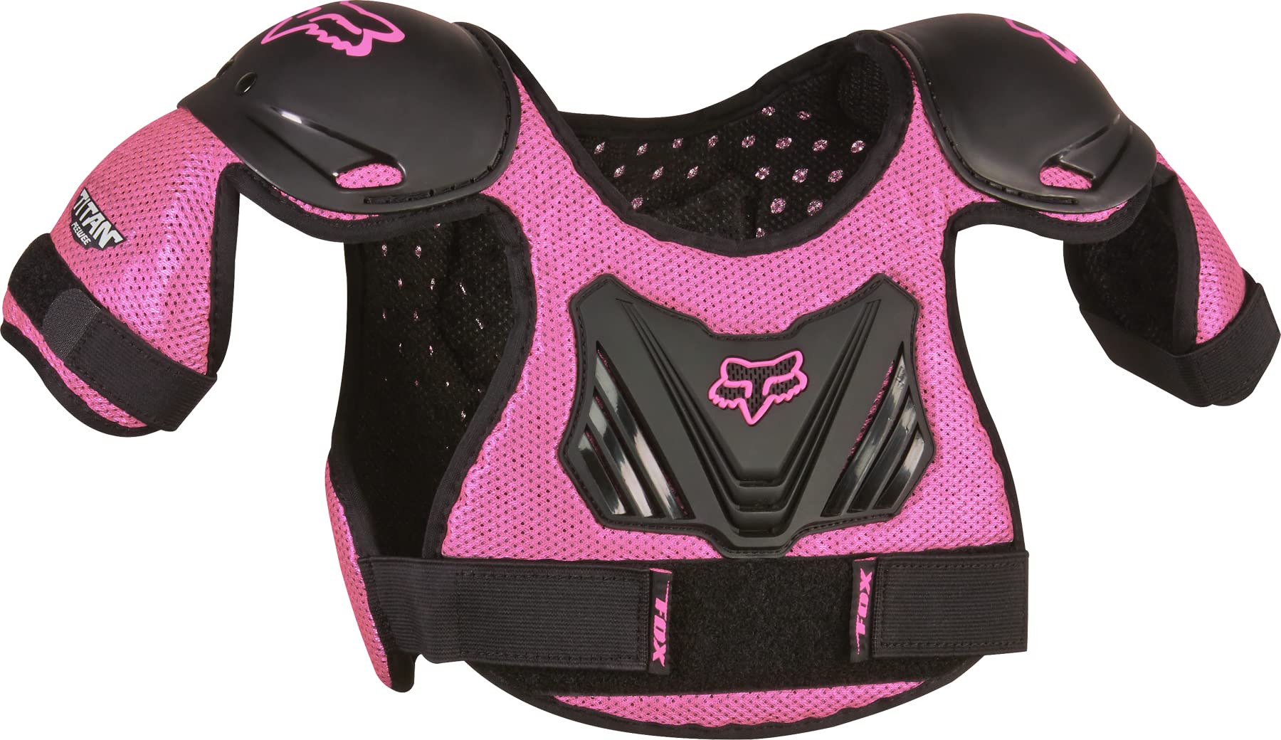Foto 2 pulgar | Deflector Motocross Roost Fox Racing Peewee Titan Negro/rosa - Venta Internacional.