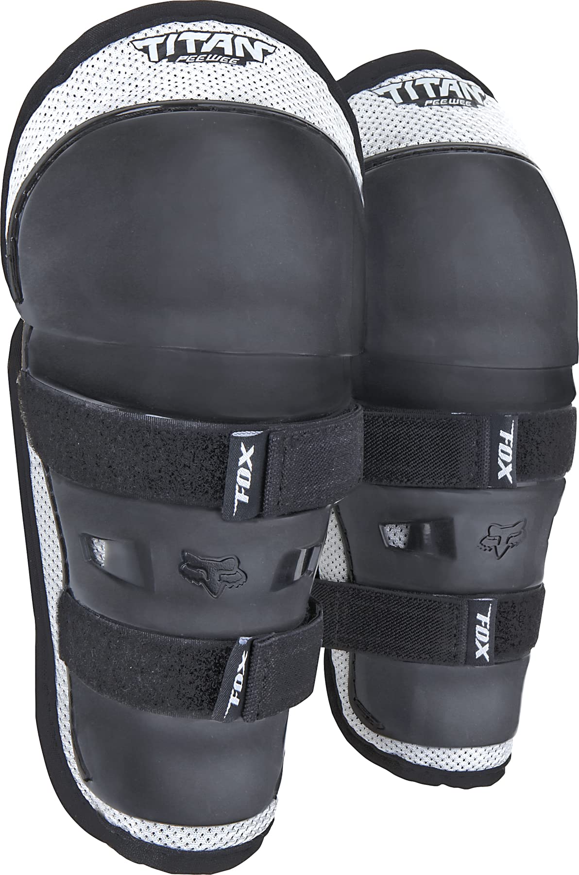 Foto 2 pulgar | Protector De Rodillera Fox Racing Kids Titan Negro/plateado - Venta Internacional.
