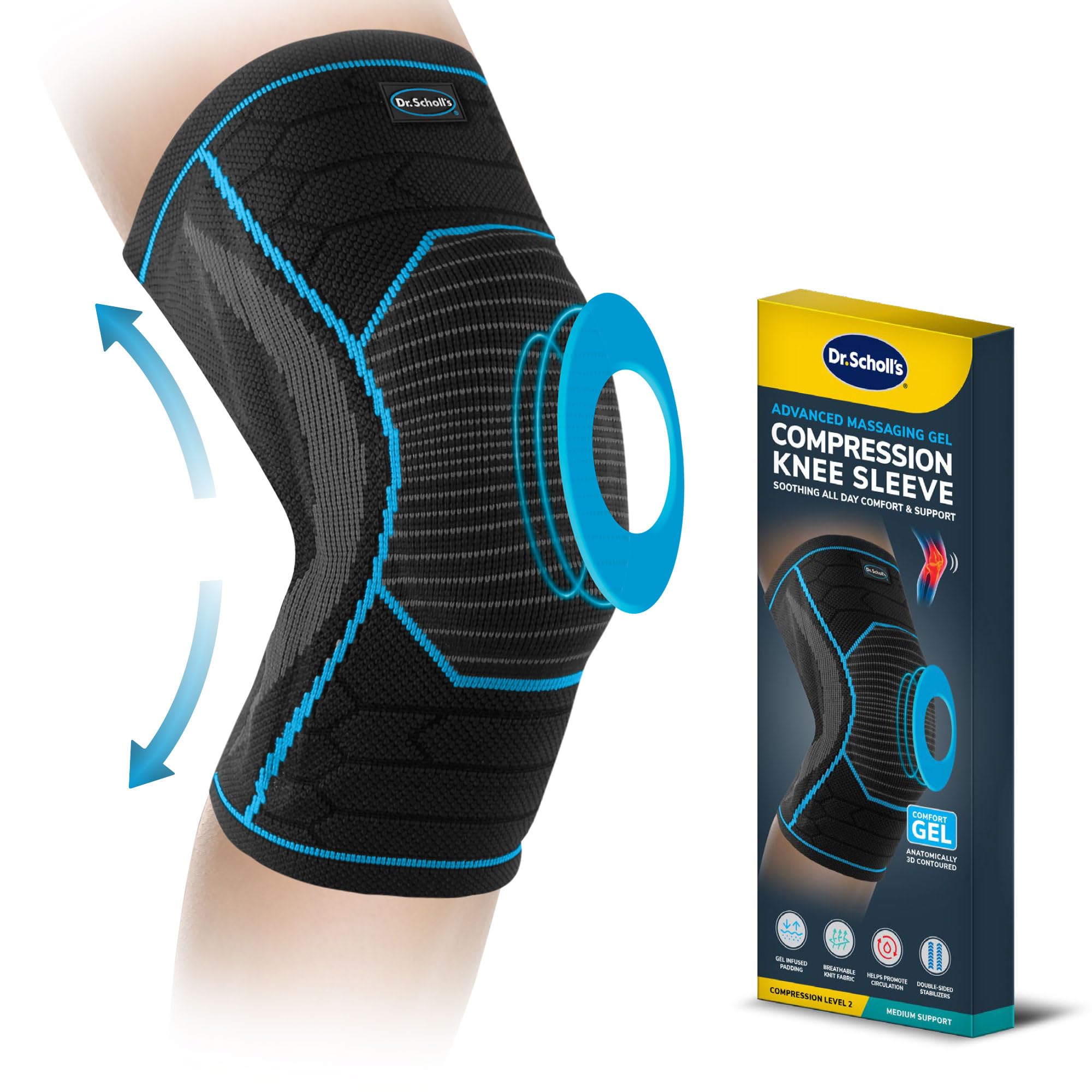 Foto 7 | Rodillera De Compresión Dr. Scholl's Con Gel De Masaje S/m - Venta Internacional.