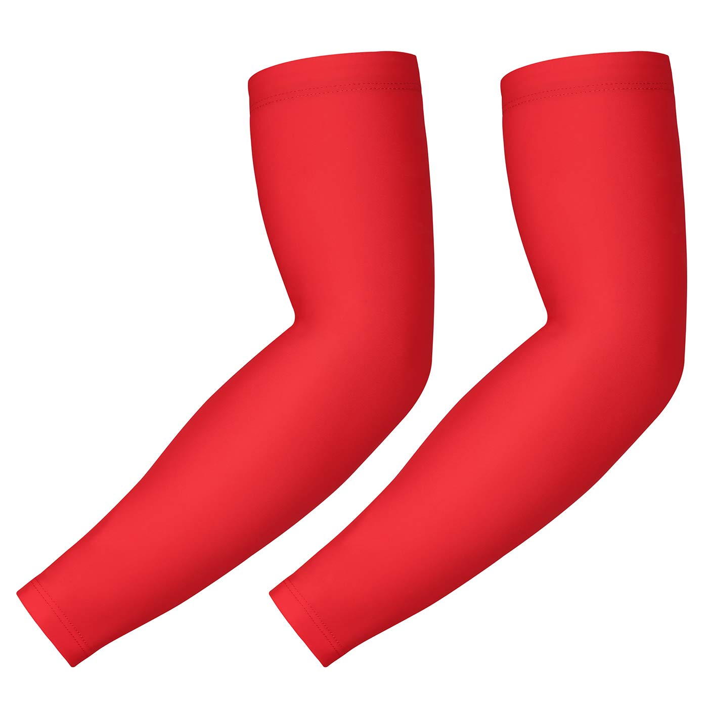 Foto 3 pulgar | Manguitos De Compresión Para Brazos Hde Para Niños De Baloncesto, Color Rojo - Ym - Venta Internacional.