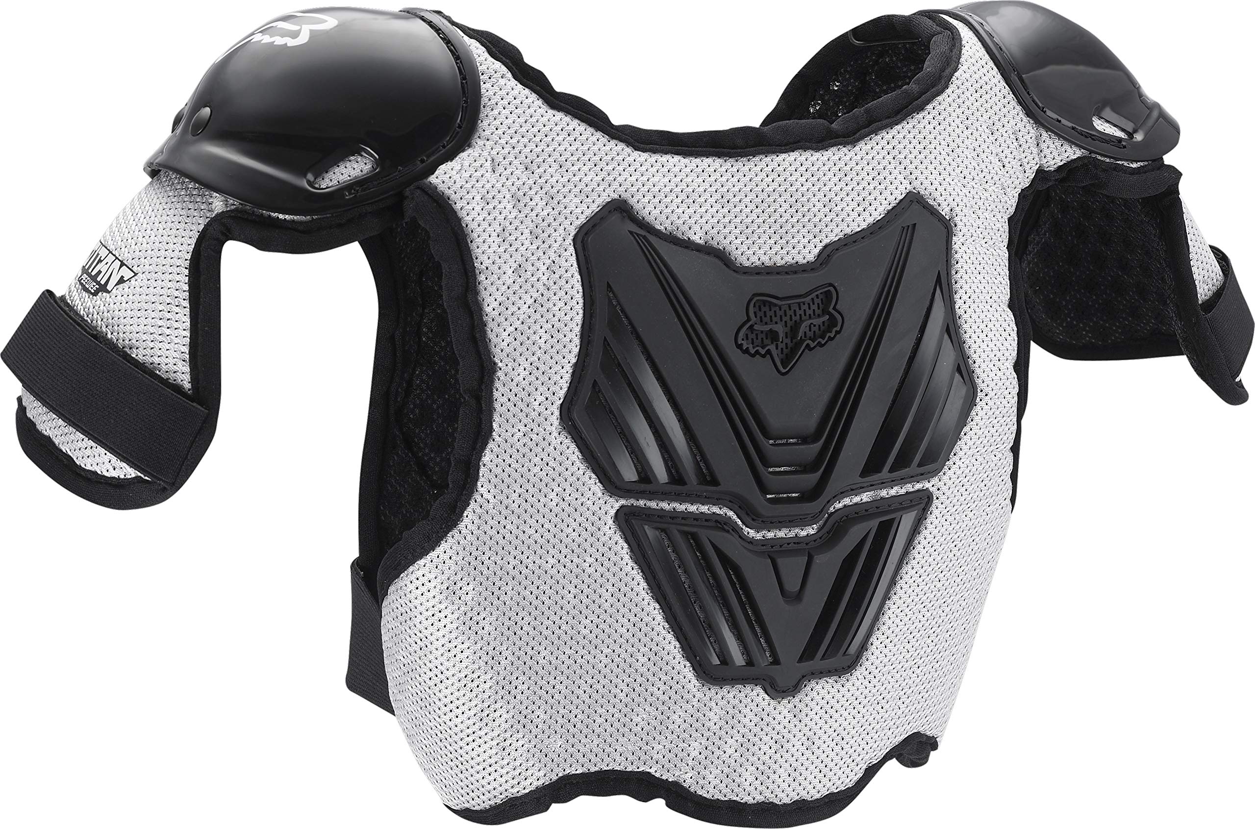 Foto 2 | Roost Deflector Fox Racing Pee Wee Titan Youth S/m Negro/plateado - Venta Internacional.