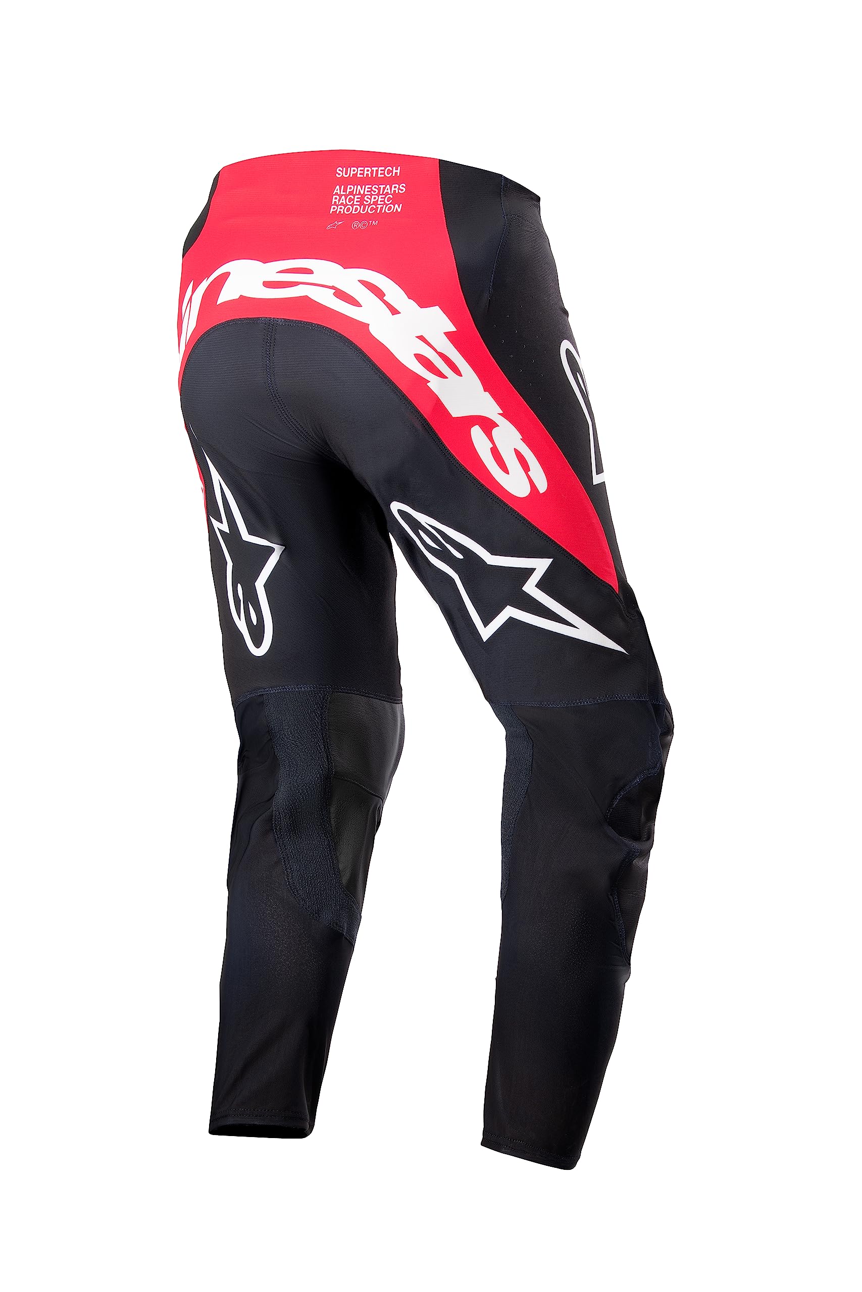 Foto 2 | Pantalones Alpinestars Supertech Ward Negro/rojo Berry Talla 38 - Venta Internacional.