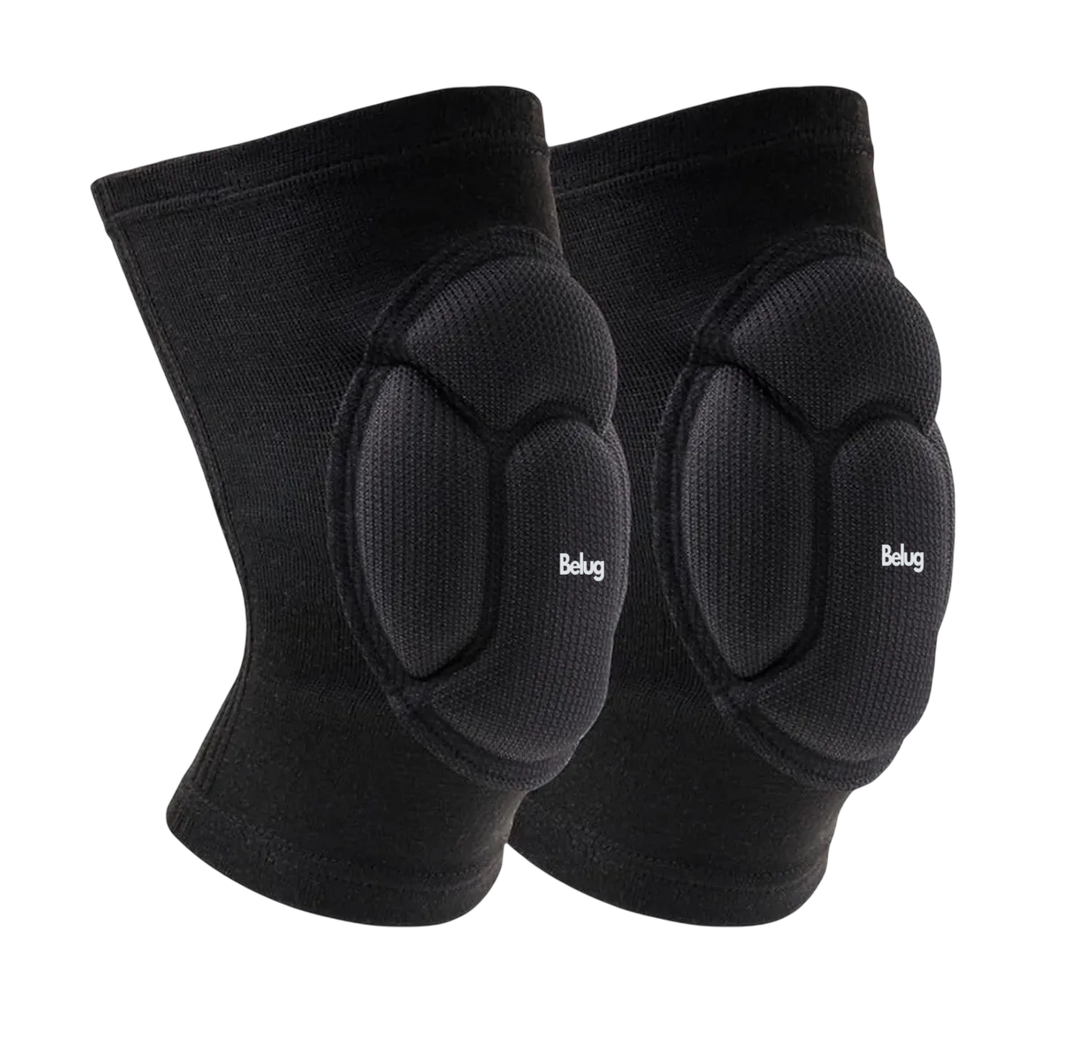 Foto 2 pulgar | Rodilleras Belug Deportivas Para Deporte Negro Talla Grande