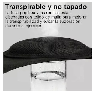 Foto 4 | Rodilleras Deportivas Para Deporte Lab.g Negro Talla Mediano