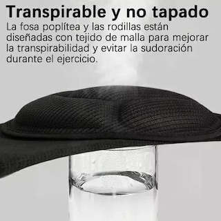 Foto 3 | Rodilleras Deportivas Elasticas 2 Piezas, Talla M Lab.g Negro