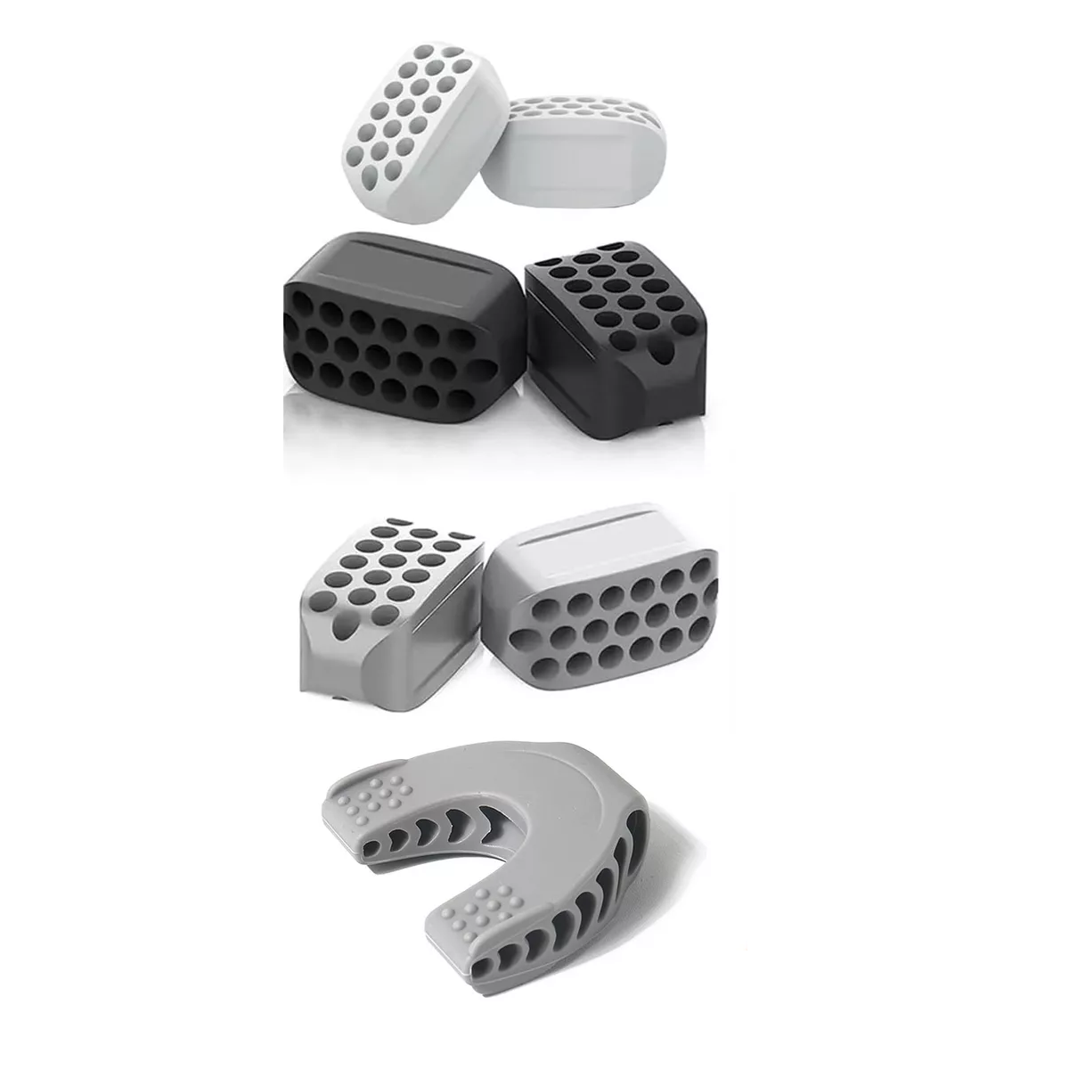 Foto 2 pulgar | Ejercitadores Para Cara, Cuello Y Mandíbula7pc Eo Safe Imports Esi-15408 Multicolor