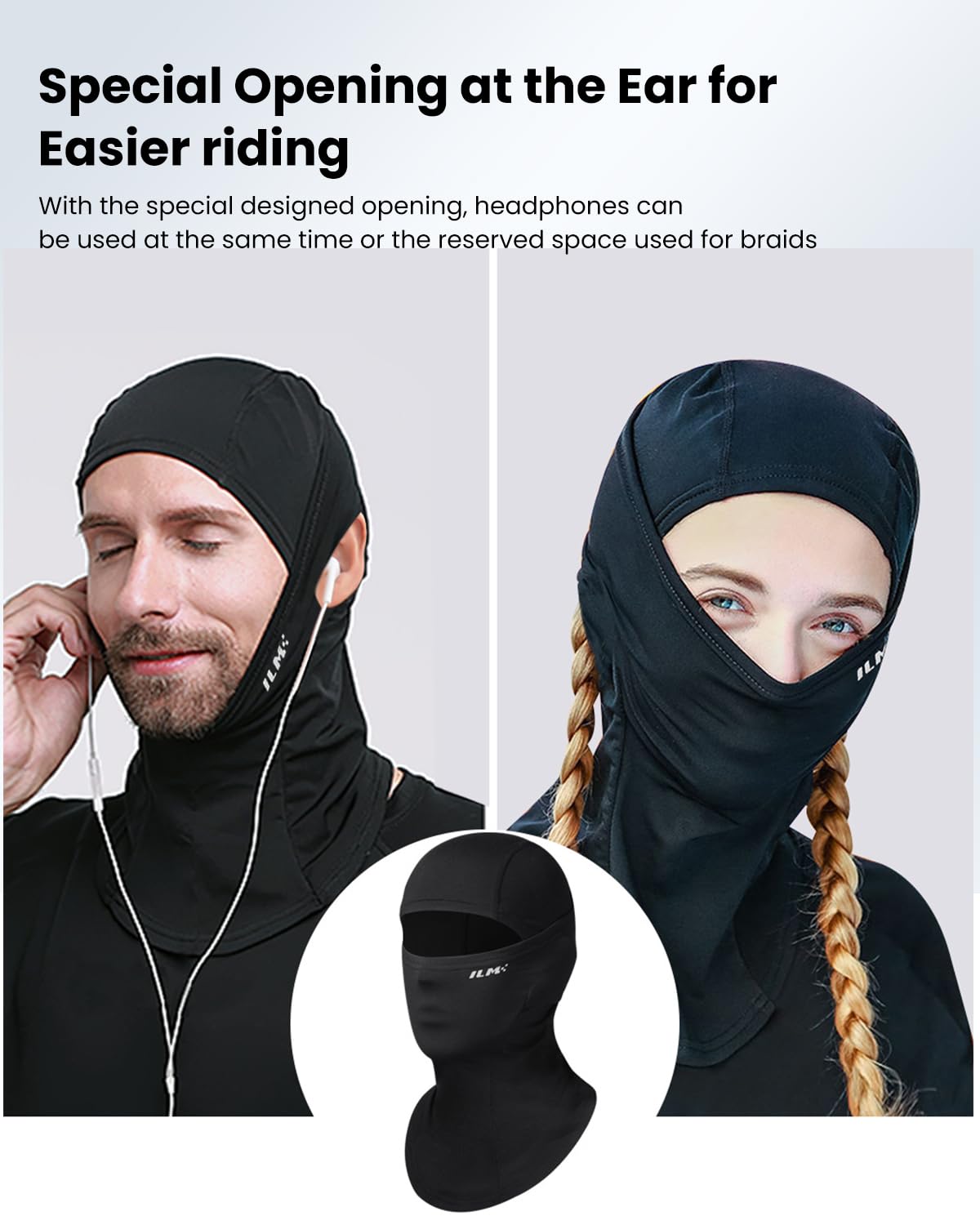 Foto 5 pulgar | Mascarilla Facial Con Pasamontañas Ilm Thicker Para Moto, Esquí Y Snowboard - Venta Internacional.
