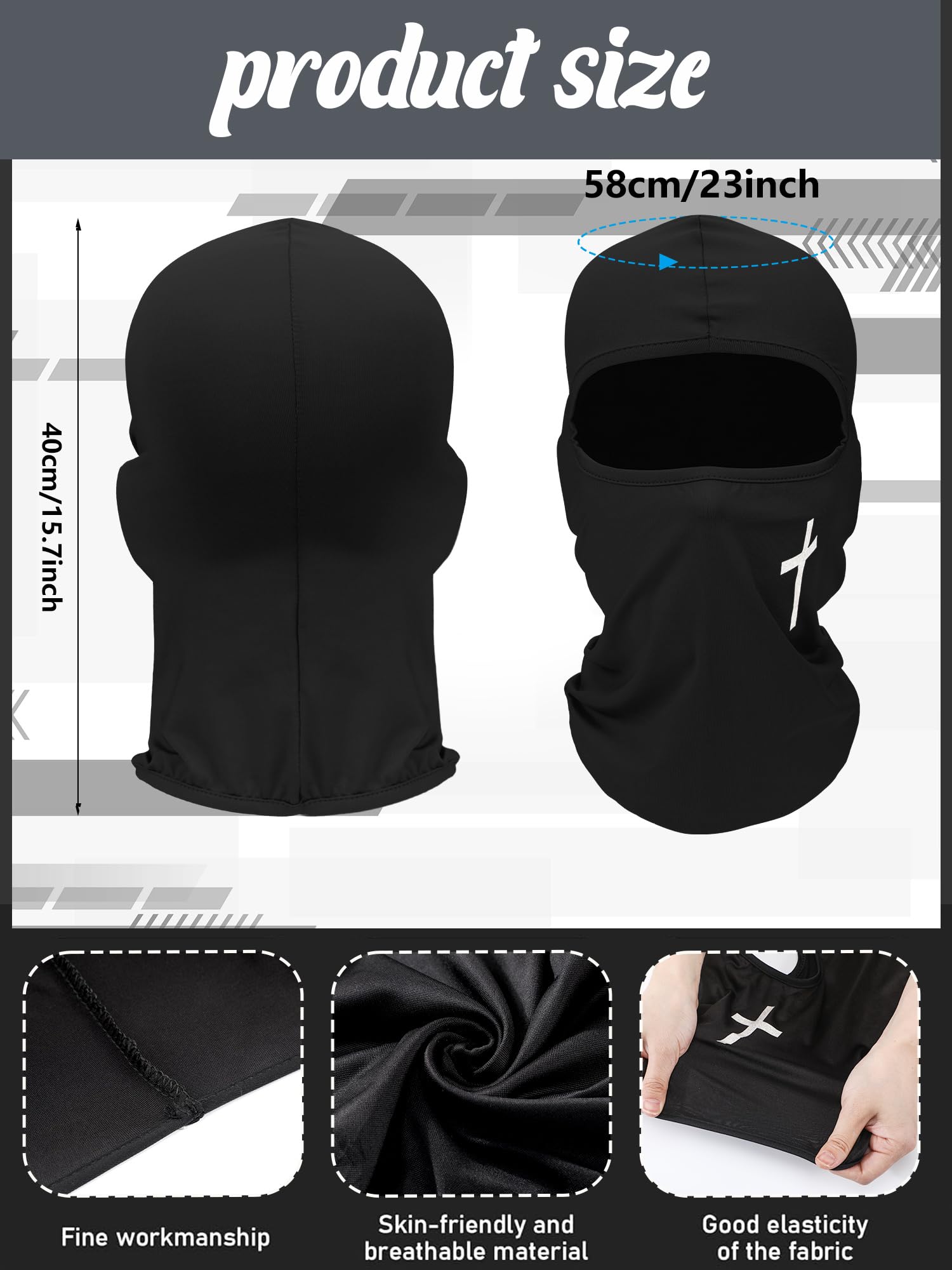 Foto 3 pulgar | Máscara De Esquí, Pasamontañas, Máscara Facial Completa Con Protección Uv - Venta Internacional.