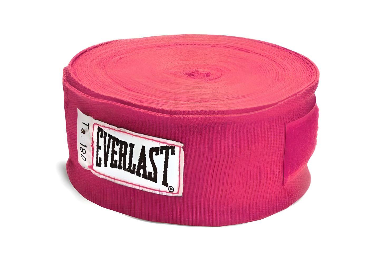 Venda de Algodón Everlast para Boxeo color Rosa