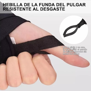 Foto 3 | Deportivo Vendas Para Box Para Hombres Y Mujeres 2 Piezas Eo Safe Imports Esi-15174 Negro