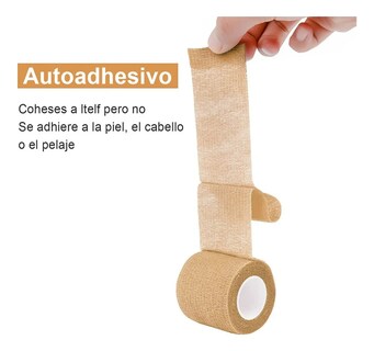 Foto 3 | Xtellar Premium Set De 24 Vendas Elásticas Cohesivas Autoadhesibles De 5cmx4.5m - Resistencia Y Confort Superior