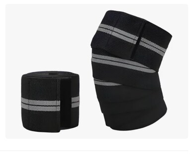 Foto 1 | 1 Par Vendas Para Rodilla Knee Wraps Elastica Rodilleras Gym