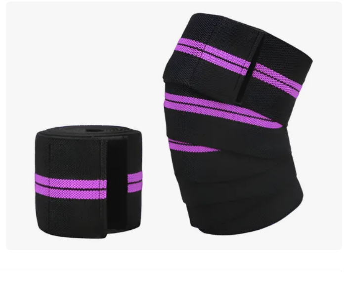 Foto 1 | 1 Par Vendas Para Rodilla Knee Wraps Elastica Rodilleras Gym