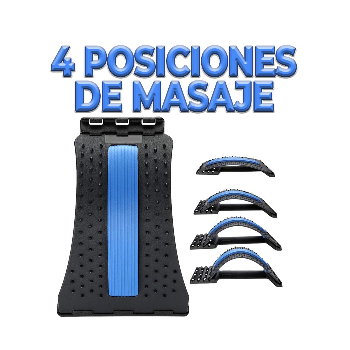 Foto 7 pulgar | Camilla De Estiramiento Y Soporte Lumbar Con 4 Niveles De Ajuste