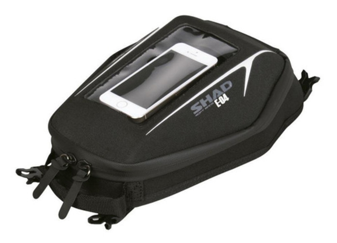 Foto 2 pulgar | Tank Bag Shad para Motocicleta E04 con adaptador Universal 3 litros