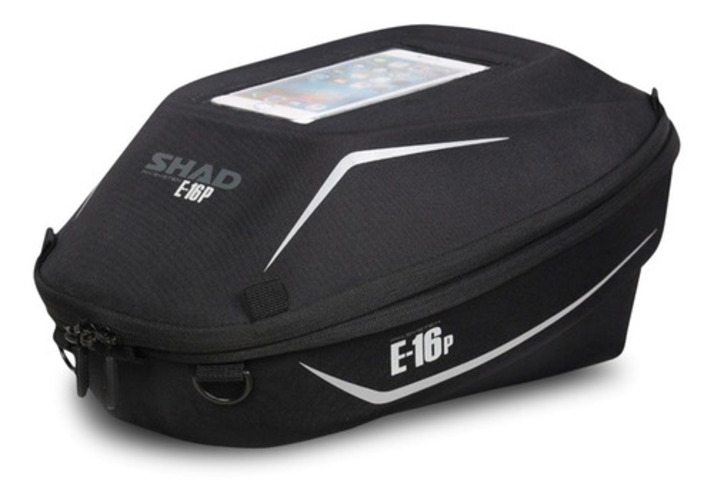 Tank Bag Shad E16p Pin System Motero Color Negro