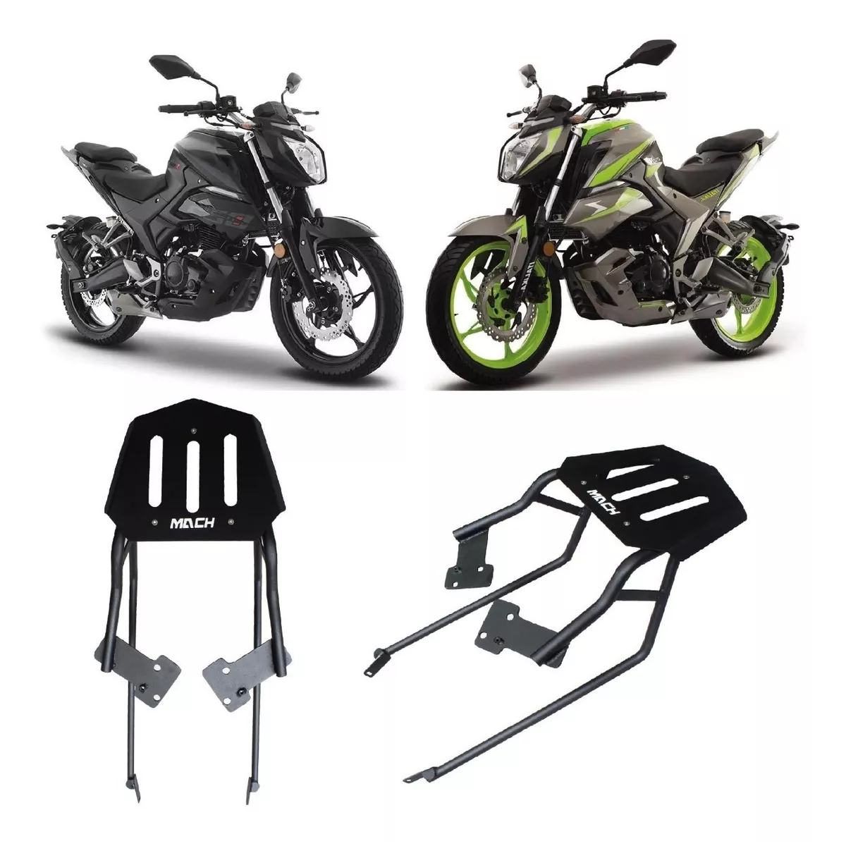 Foto 4 pulgar | Parrilla Para Moto Eo Safe Imports Esi-13394 Negro