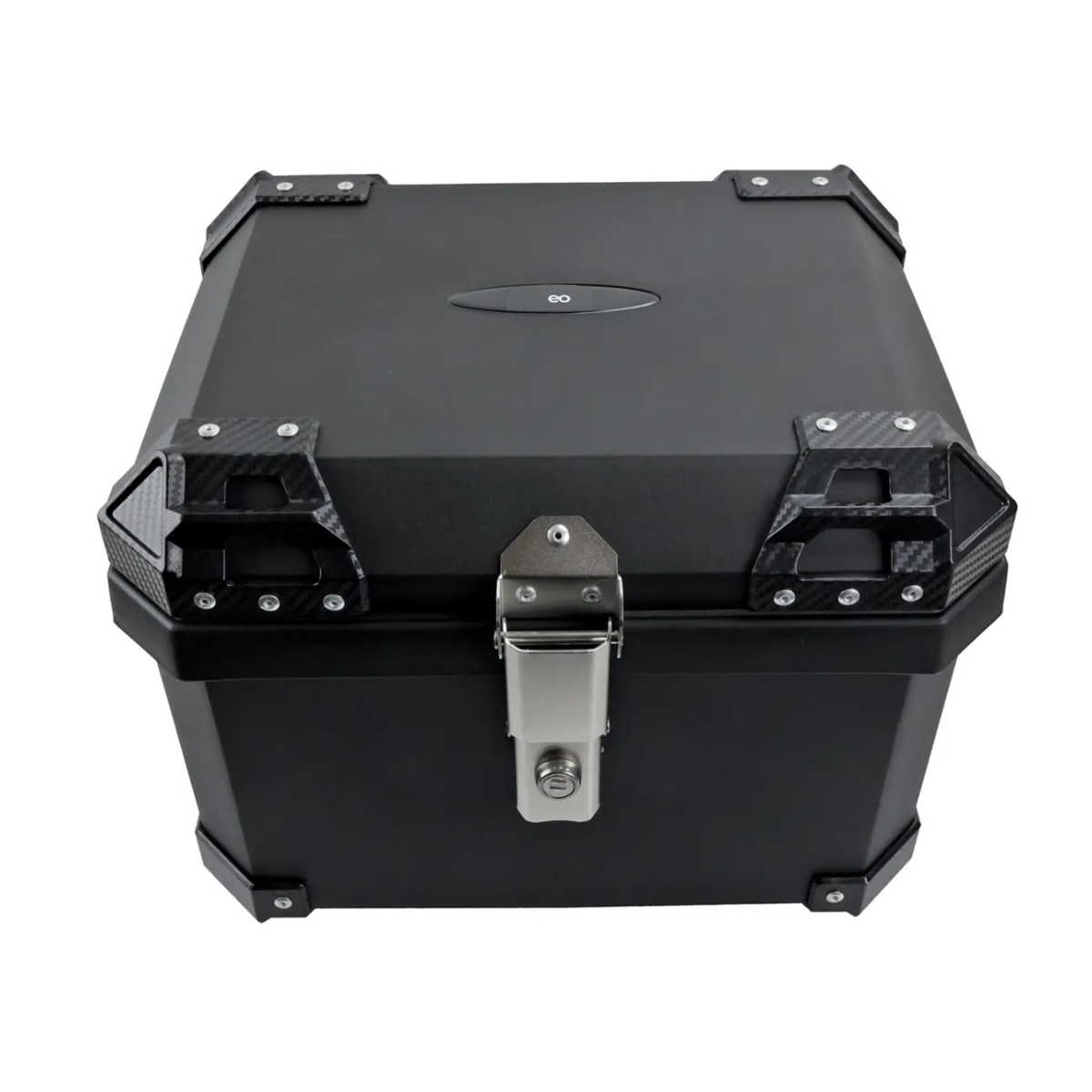 Baul Moto Caja Acabado Aluminio Funda Interior Eo Safe Imports Esi-18626-1 Negro