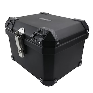 Foto 2 | Baul Moto Caja Acabado Aluminio Funda Interior Eo Safe Imports Esi-18626-1 Negro
