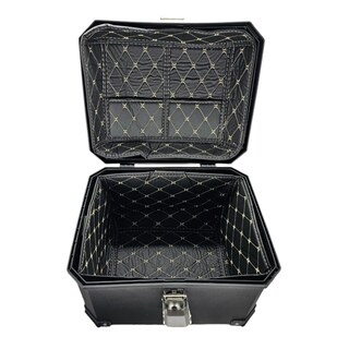 Foto 4 | Baul Moto Caja Acabado Aluminio Funda Interior Eo Safe Imports Esi-18626-1 Negro