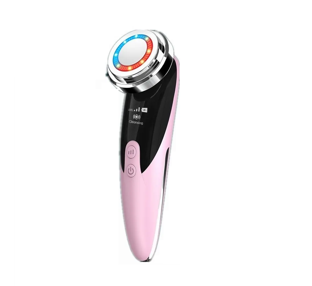 Foto 2 pulgar | Masajeador Facial Ultrasónico Ems 2 en 1 Dual Modo Malubero color Rosa