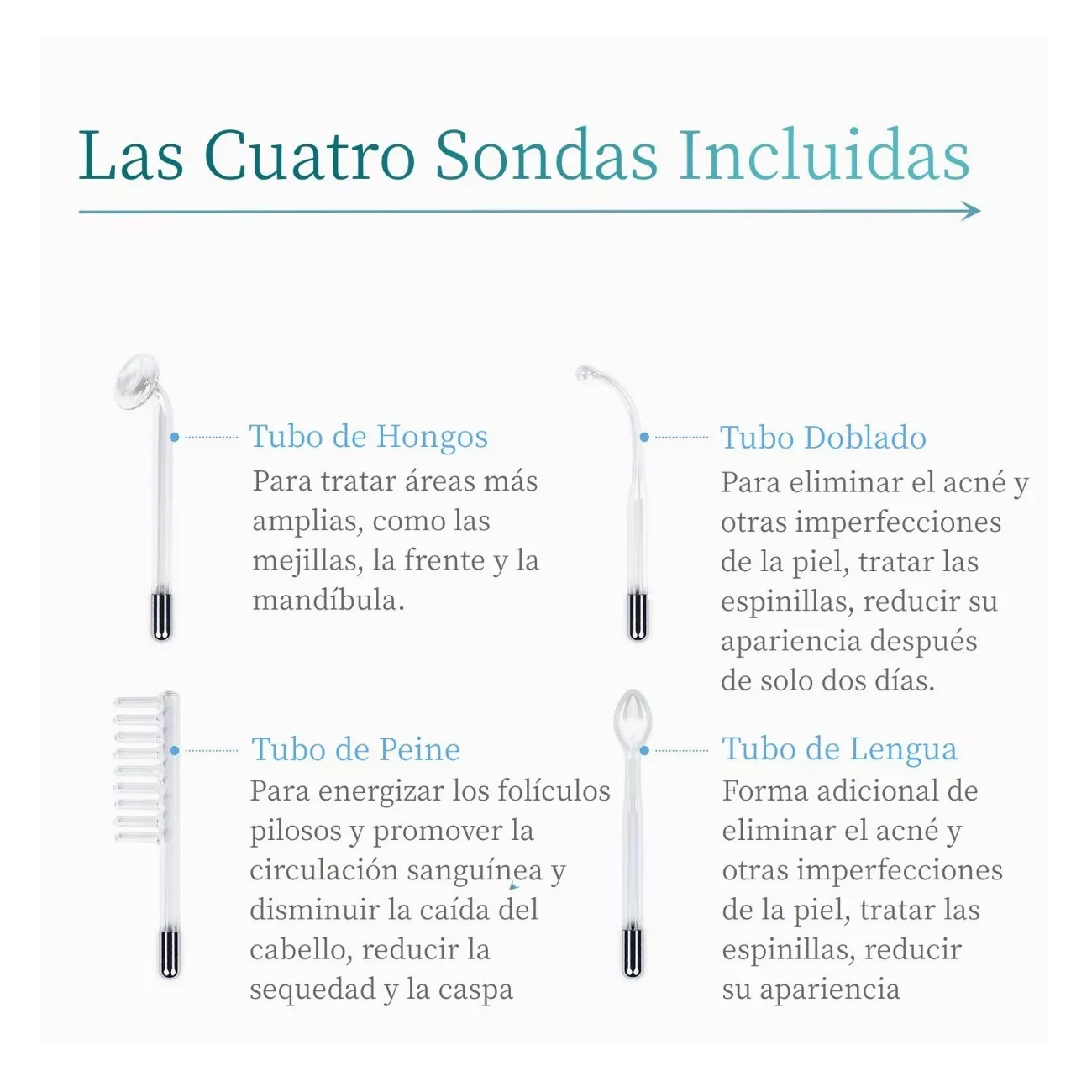 Foto 3 | Máquina Terapia Piel De Alta Frecuencia, Facial Dispositivos Blanco