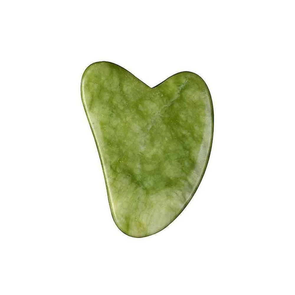 Foto 2 pulgar | Guasha de Jade para Masajes Faciales y Corporales
