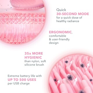 Foto 3 | Cepillo De Limpieza Facial Y Masajeador Foreo Luna 4 Mini Pearl Pink - Venta Internacional.