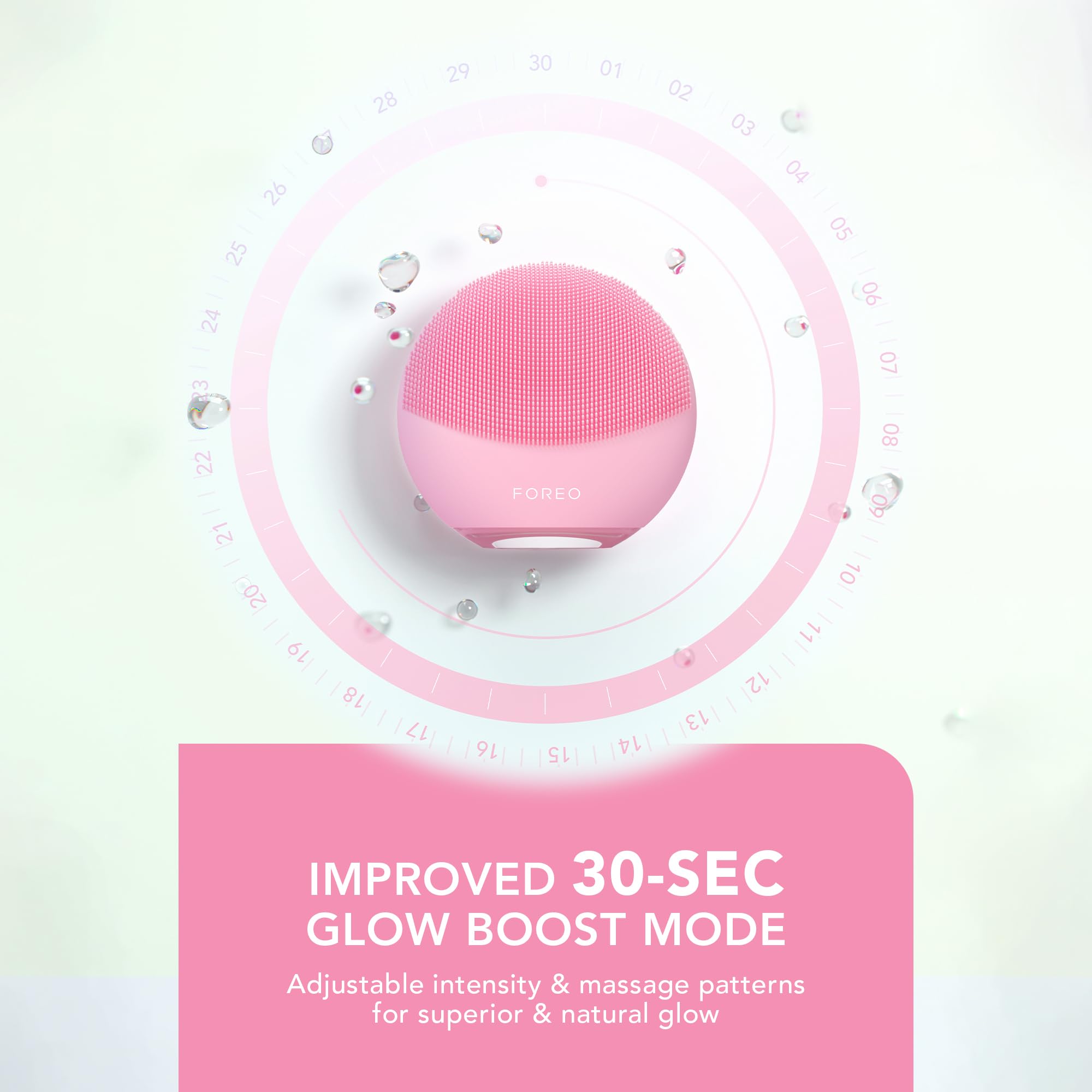Foto 6 | Cepillo De Limpieza Facial Y Masajeador Foreo Luna 4 Mini Pearl Pink - Venta Internacional.
