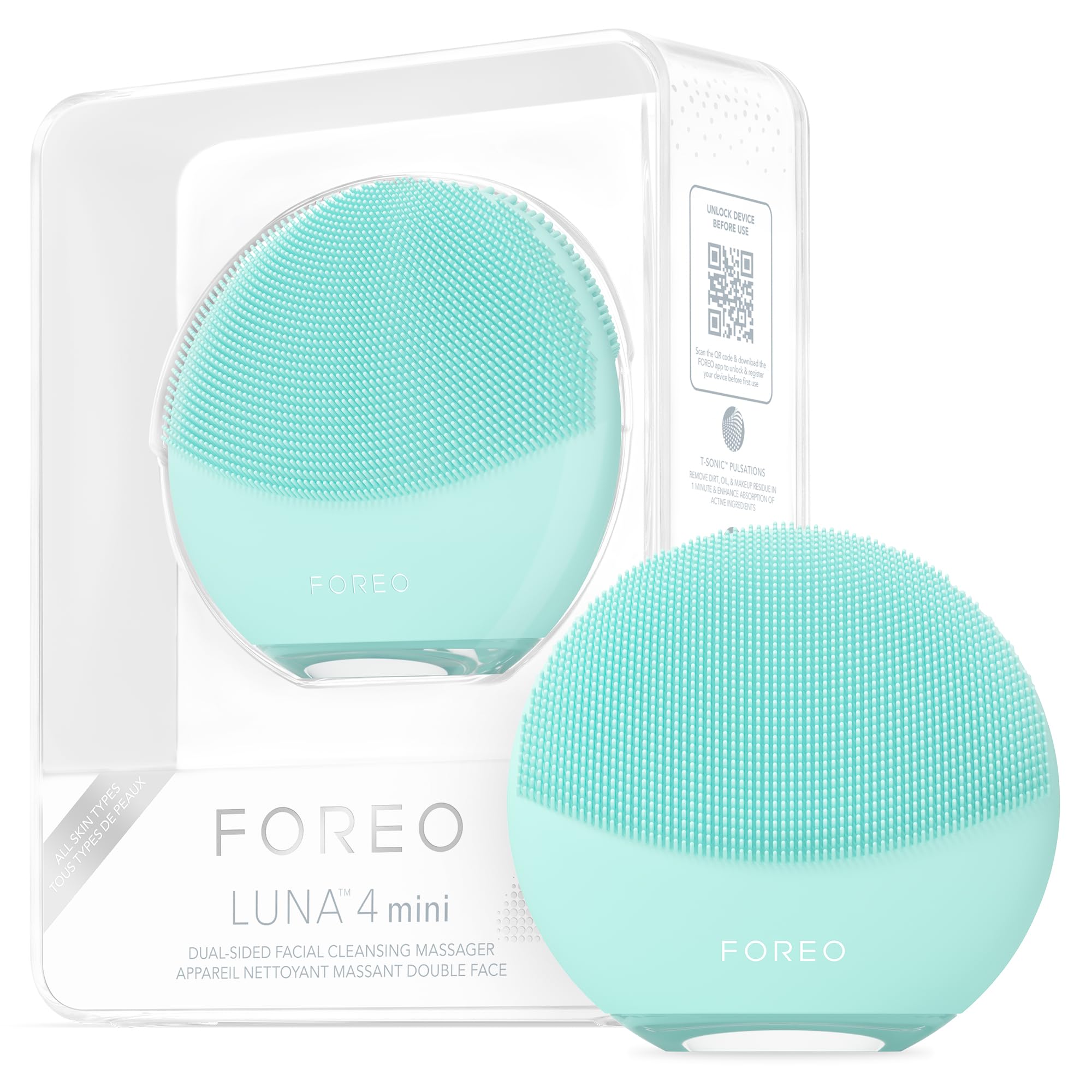 Foto 2 pulgar | Cepillo De Limpieza Facial Y Masajeador Facial Foreo Luna 4 Mini - Venta Internacional.
