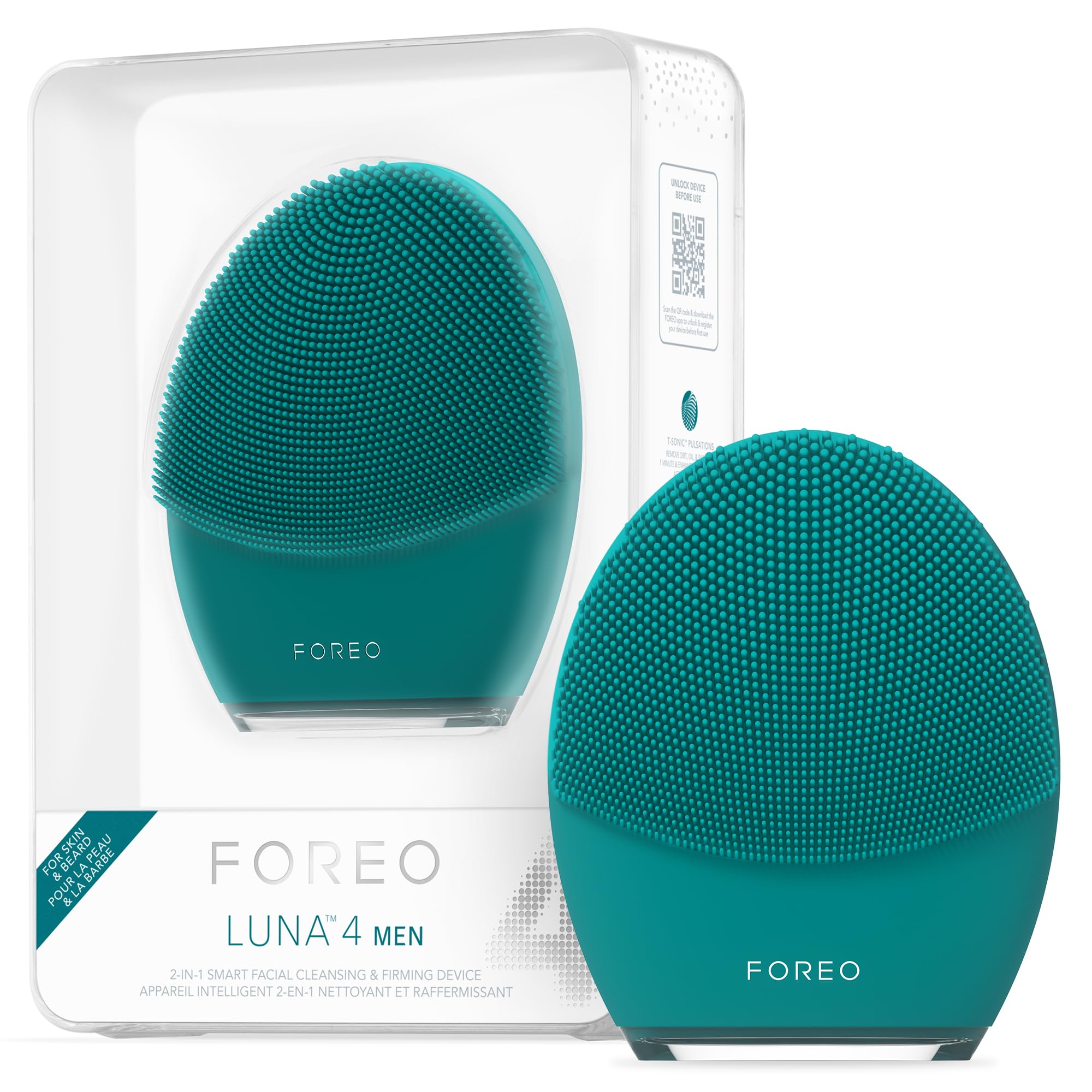 Foto 2 pulgar | Cepillo Limpiador Facial Foreo Luna 4 Men Masajeador Reafirmante - Venta Internacional.