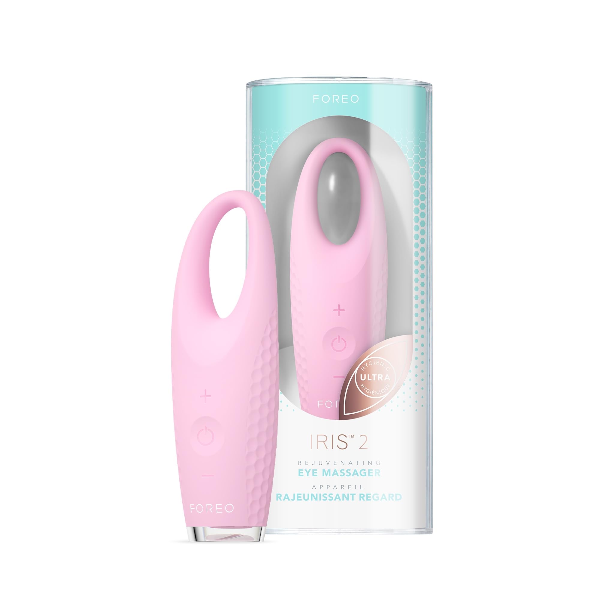 Foto 1 | Masajeador De Ojos Foreo Iris 2 Linfatic Drenage Pearl Pink - Venta Internacional.