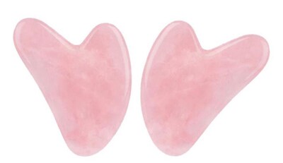 Foto 1 | 10 Gua Shas De Resina Plastica Chuyland Color Rosa Masajeador Facial