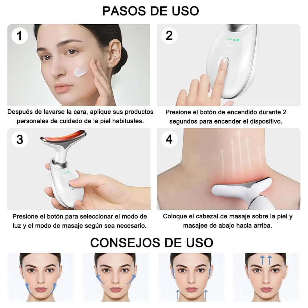 Foto 4 pulgar | Masajeador Para Cuello Reafirmante