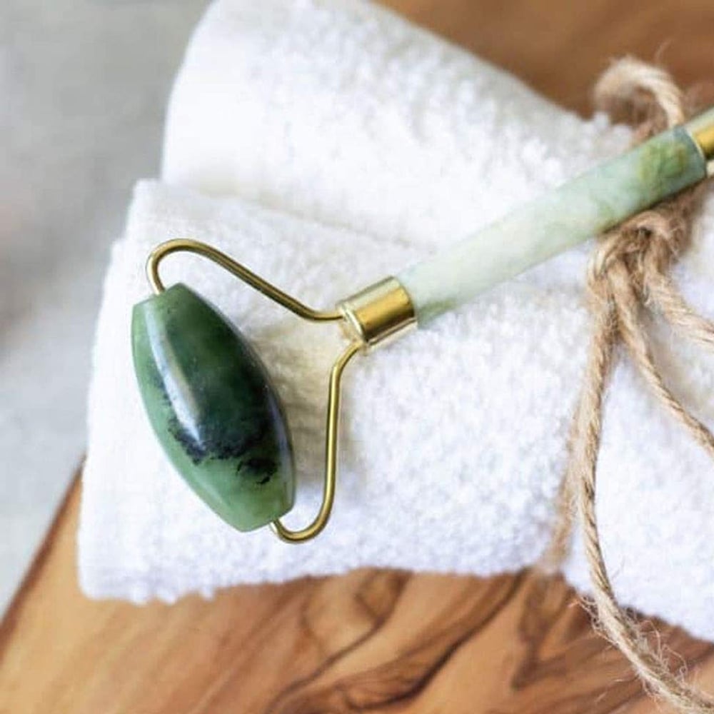Foto 6 pulgar | Rodillo Masajeador Facial 100% Natural con Piedra de Jade - Venta Internacional