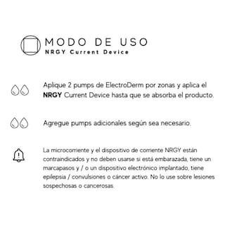 Foto 5 | Skincare Truth Nrgy Current Device Color Negro + Electroderm Gel Conductor