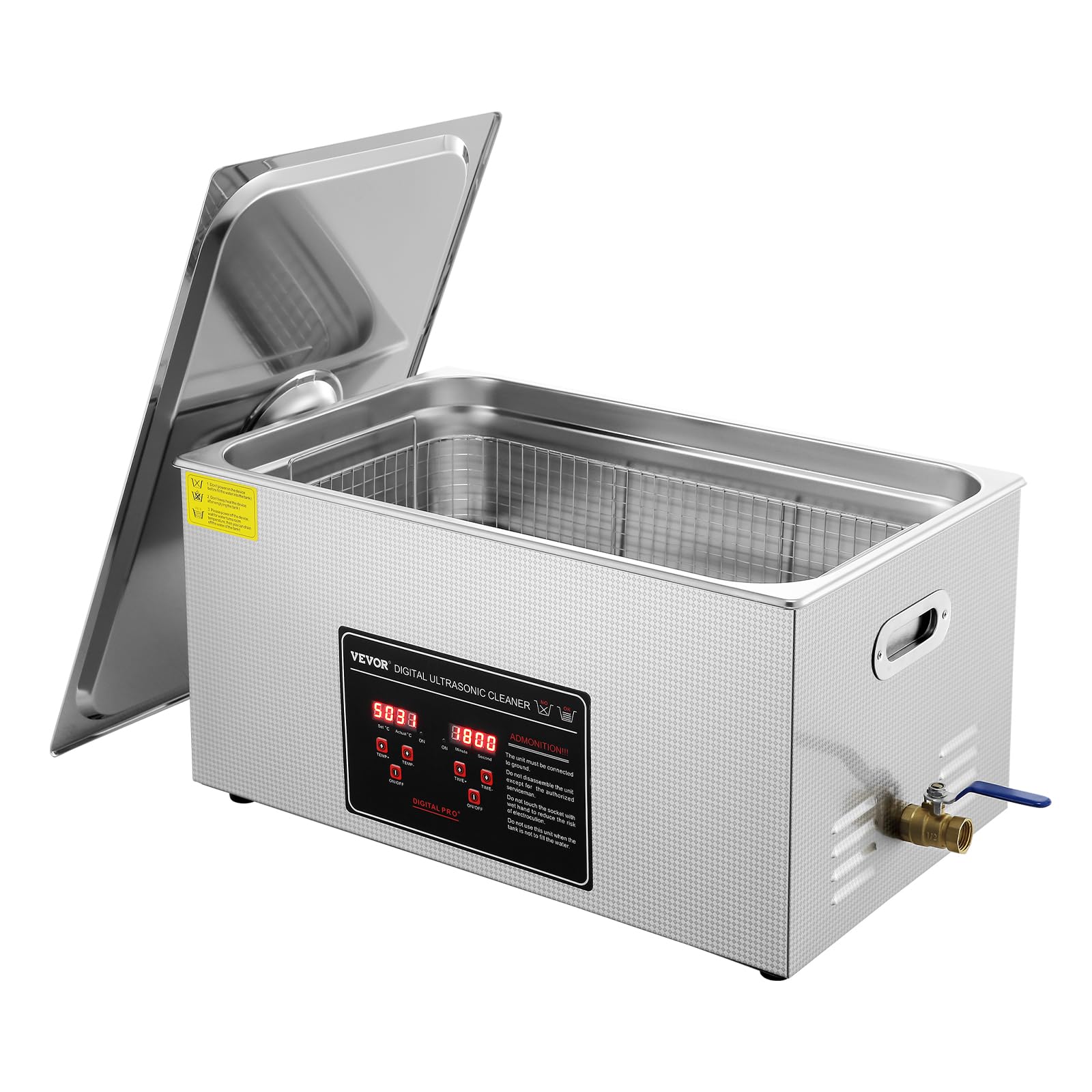 Foto 2 pulgar | Máquina De Limpieza Ultrasónica Vevor Professional 22l Con Temporizador - Venta Internacional.