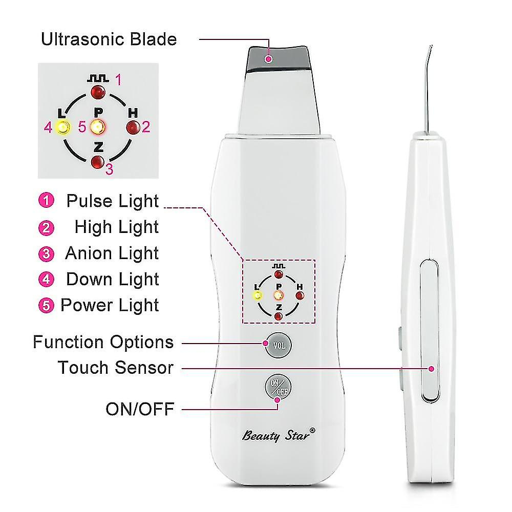 Foto 3 | Limpiador Facial  Depurador Ultrasónico De Piel  Masajeador Huoguo - Venta Internacional.
