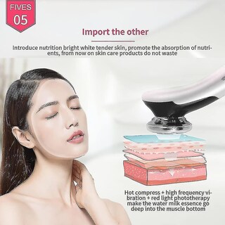 Foto 2 | Limpiadores Faciales Dispositivo De Belleza Masaje Ems Con Calor Y Frío - Venta Internacional.