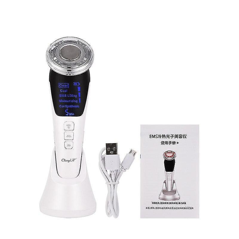 Foto 1 | Limpiadores Faciales Huoguo Ems  Masajeador Facial De Iones Sónicos  Blanco - Venta Internacional.