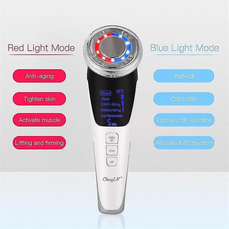 Foto 3 pulgar | Limpiadores Faciales Huoguo Ems  Masajeador Facial De Iones Sónicos  Blanco - Venta Internacional.